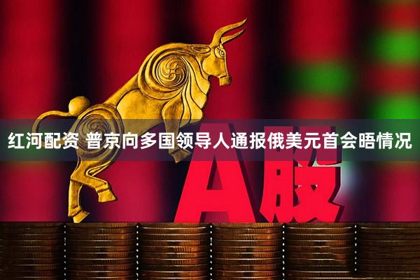 红河配资 普京向多国领导人通报俄美元首会晤情况