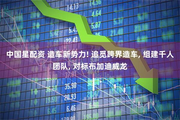 中国星配资 造车新势力! 追觅跨界造车, 组建千人团队, 对标布加迪威龙