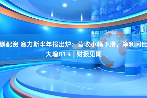 鹏配资 赛力斯半年报出炉：营收小幅下滑，净利同比大增81% | 财报见闻